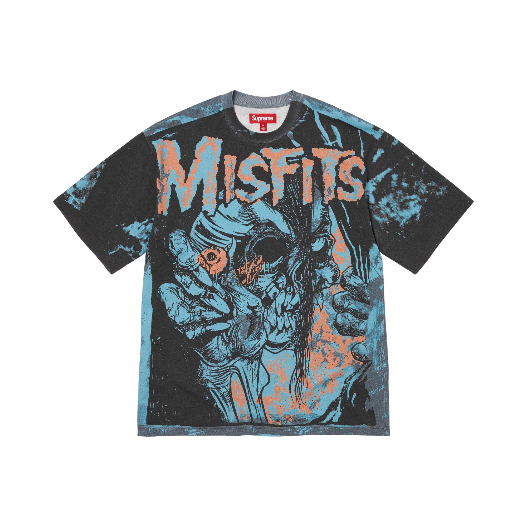 Buy Supreme x The Misfits Short-Sleeve Top 'Blue' - SS26KN85 BLUE