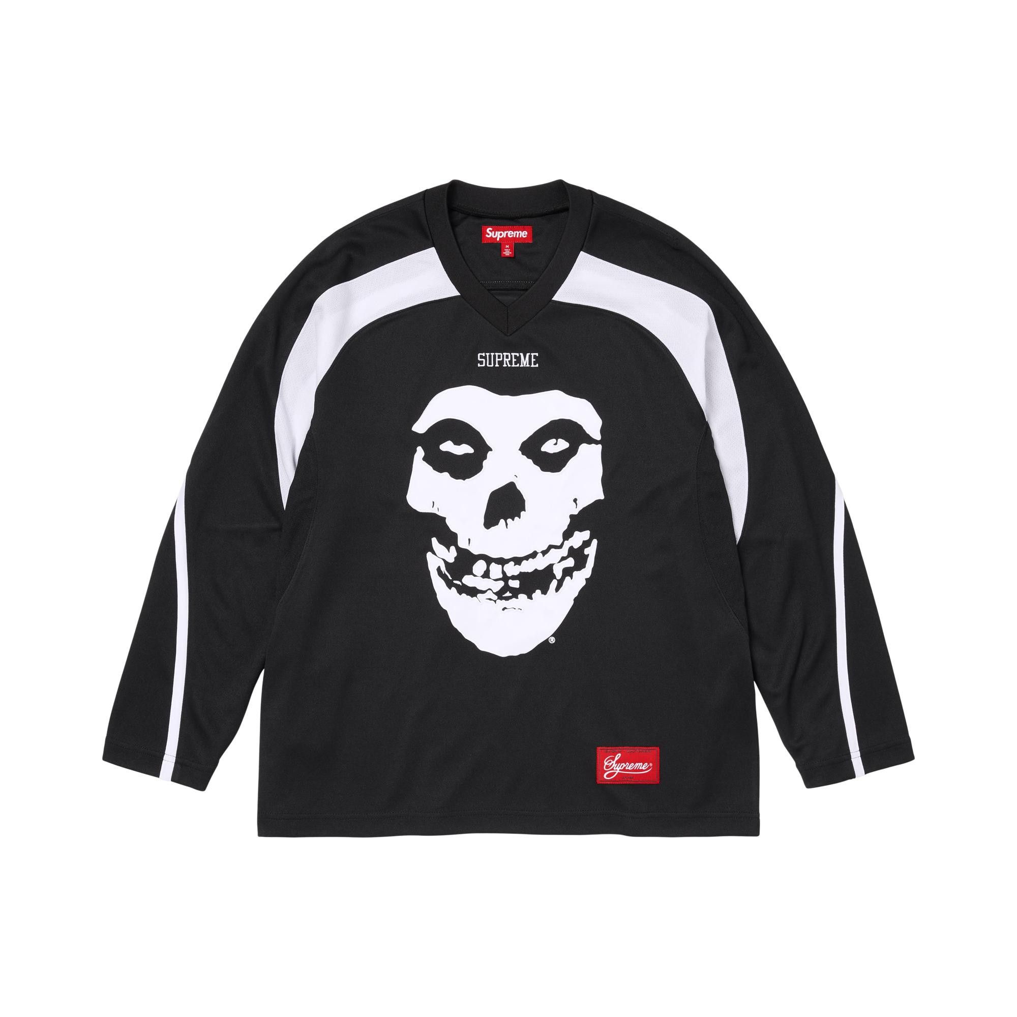 Buy Supreme x The Misfits Hockey Jersey 'Black' - SS26KN43 BLACK