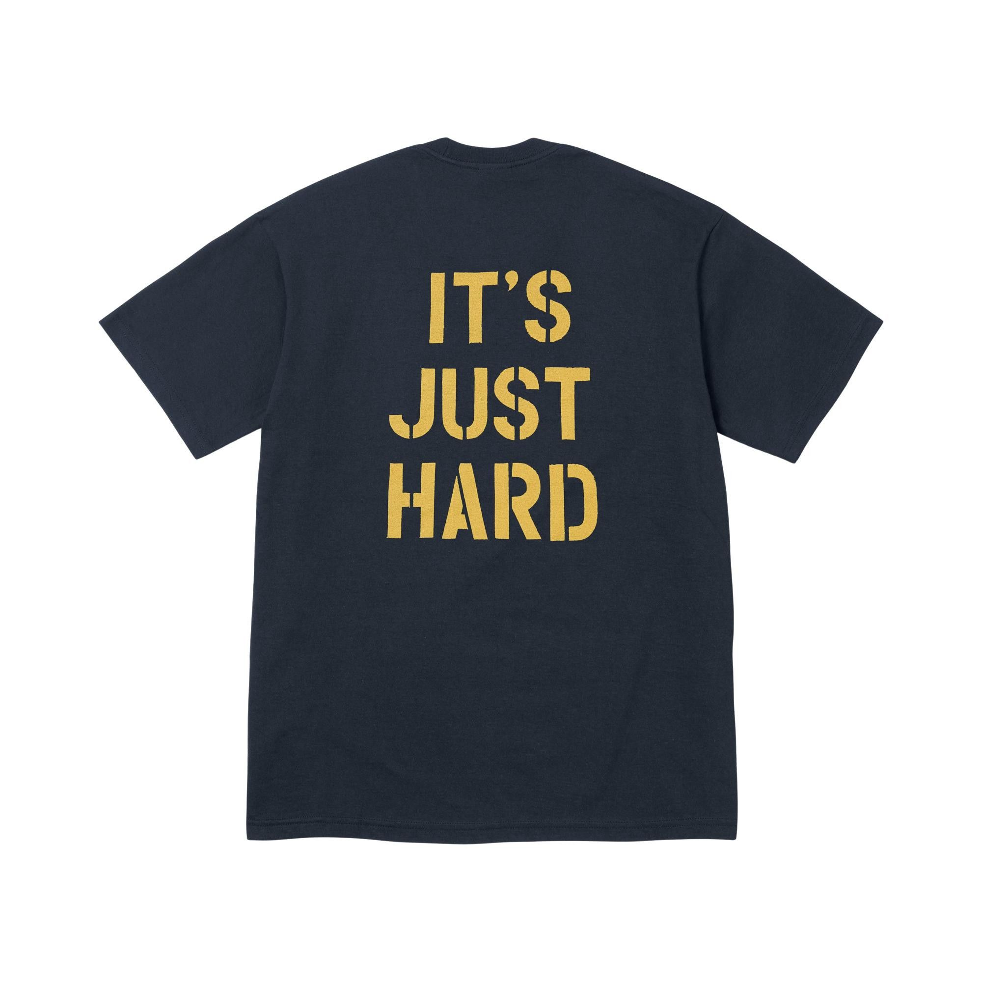 Buy Supreme Hard Tee 'Navy' - SS26T64 NAVY | GOAT