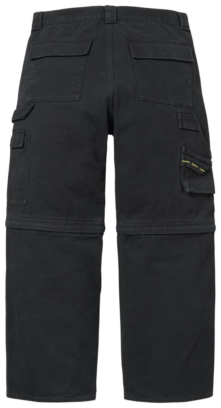 Supreme Zip Off Utility Pant Black
