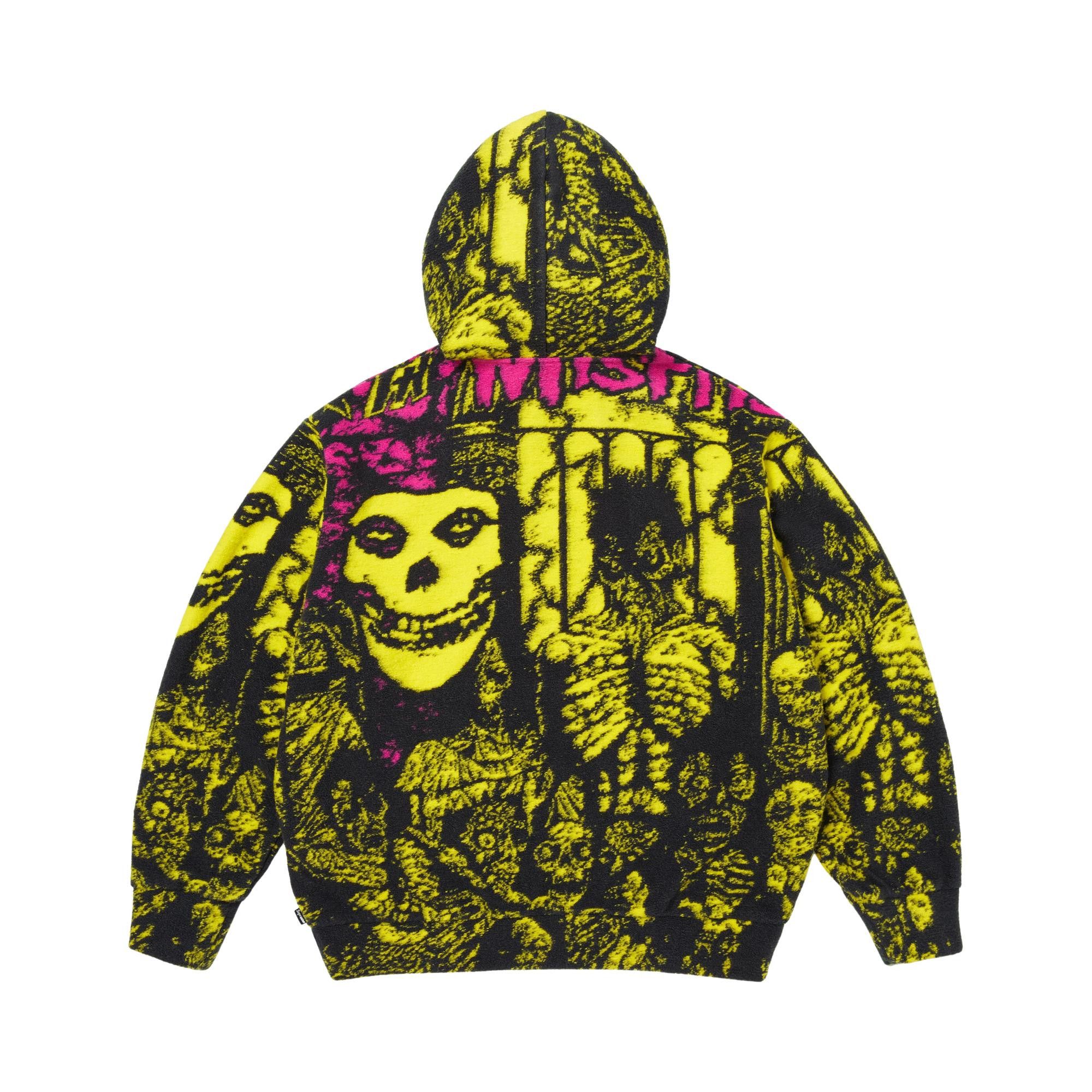Buy Supreme x The Misfits Zip Up Hooded Sweater 'Multicolor