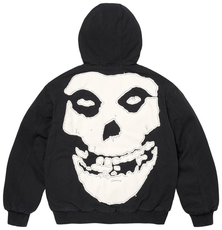 Supreme x The Misfits Hooded Work Jacket Black