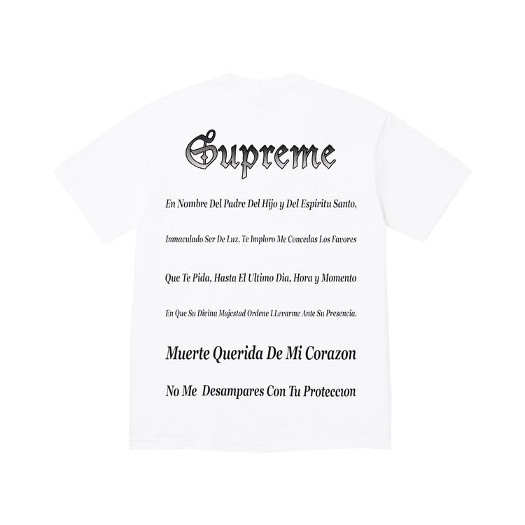 Supreme Grim Reaper Tee White