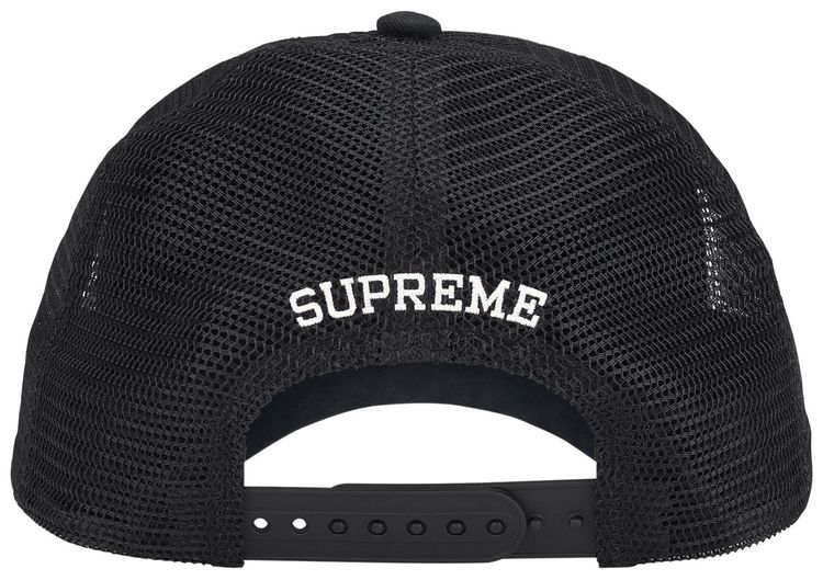 Supreme x The Misfits Mesh Back 6 Panel Black