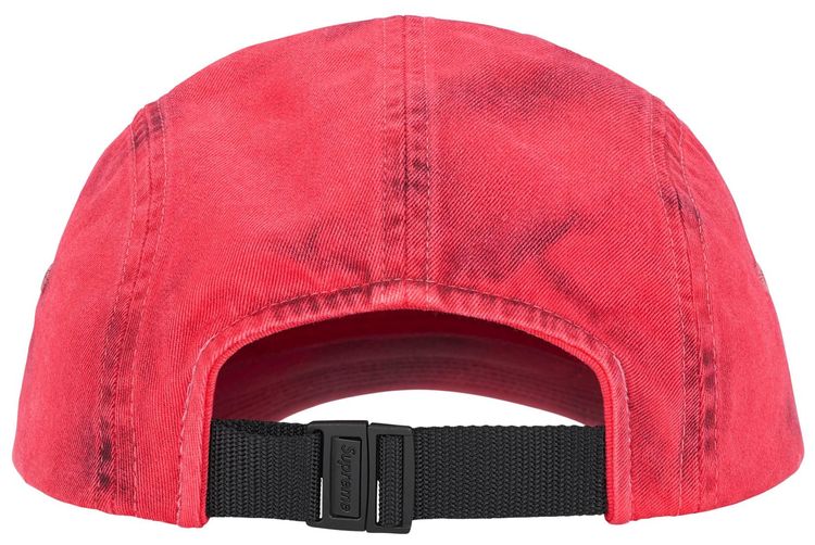 Supreme Overdyed Camp Cap Red