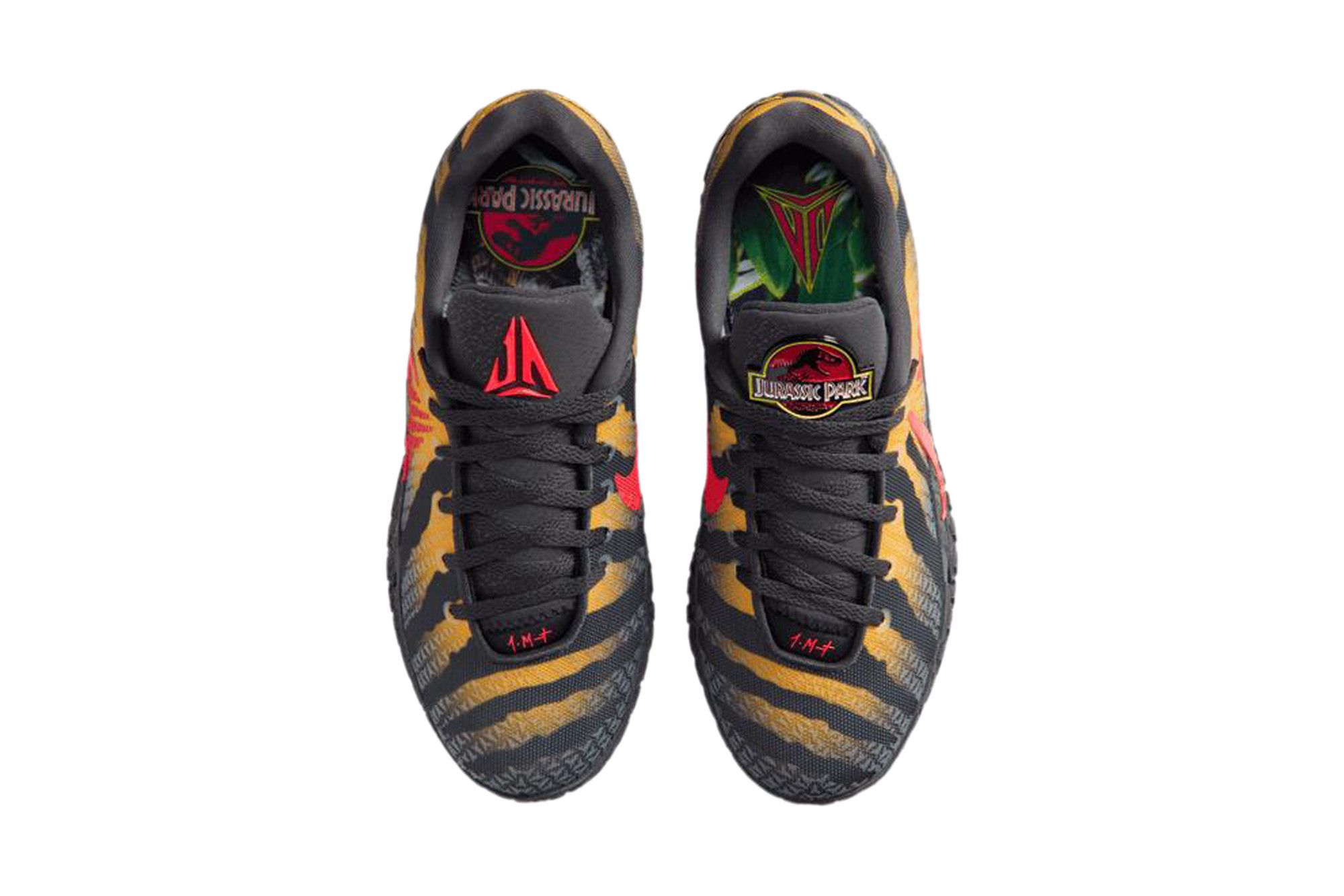 Buy Jurassic Park x Nike Ja 3 GS 'Anthracite Crimson' - IV2627 001