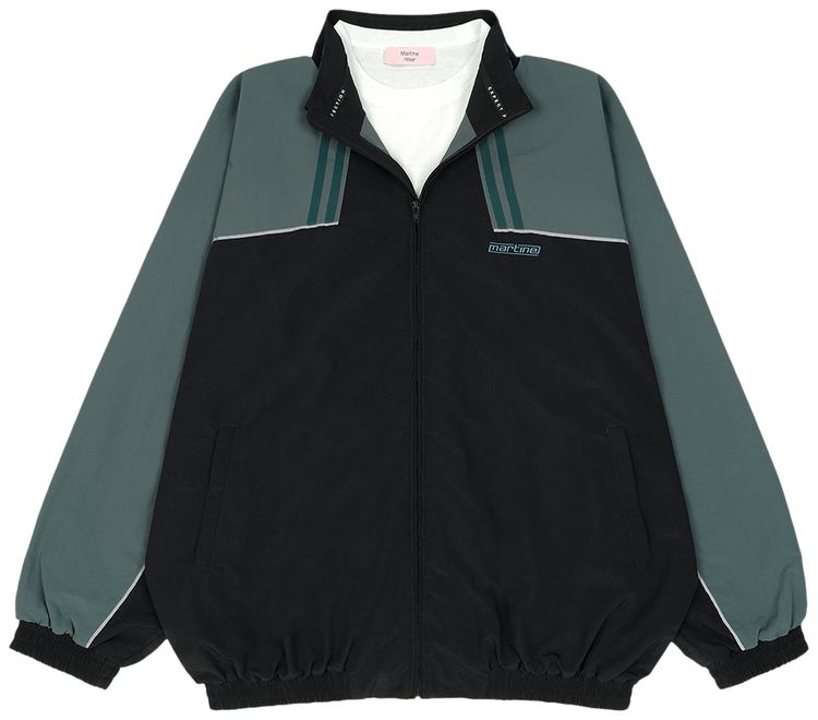 Martine Rose T Lining Track Jacket BlackTeal