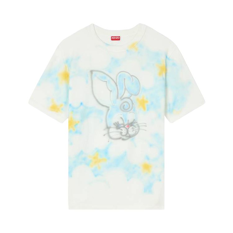 Kenzo Cartoon Slim T Shirt Off White