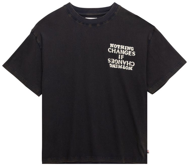 Honor The Gift Nothing Changes Tee Black