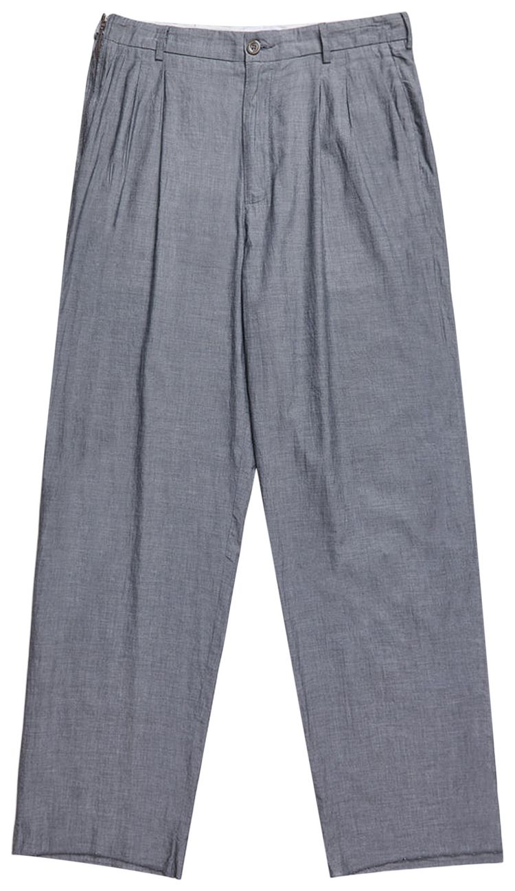 Magliano Zipped Double Pleats Grey Melange