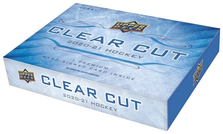 2020 21 Upper Deck Clear Cut Hockey Hobby Box