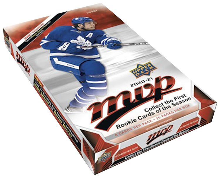 2020 21 Upper Deck MVP Hockey Hobby Box