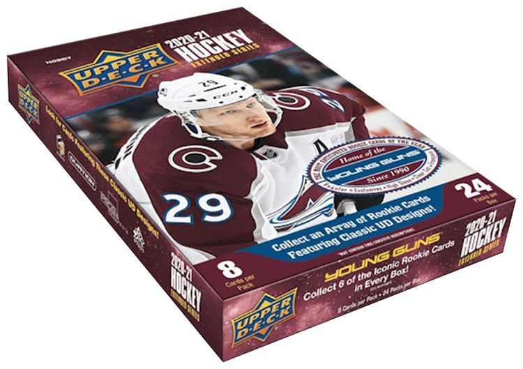2020 21 Upper Deck Extended Series Hockey Hobby Box