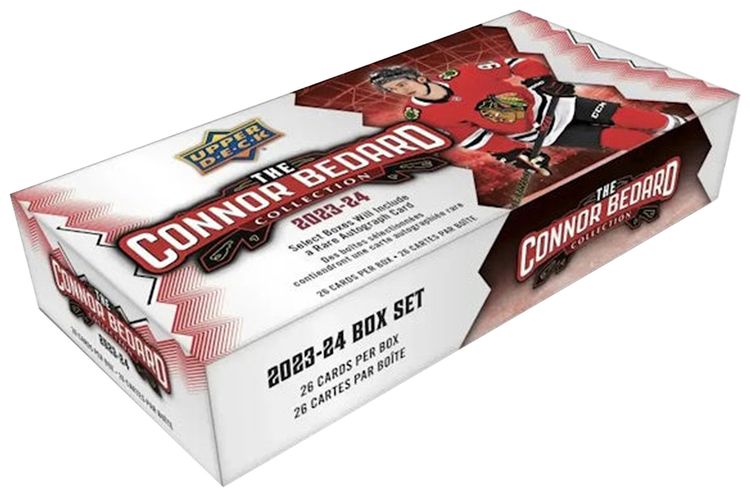 2023 24 Upper Deck Hockey Conner Bedard Collection Box