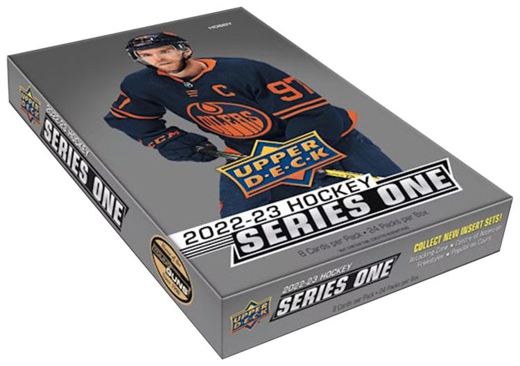 2022 23 Upper Deck Series One Hockey Hobby Box