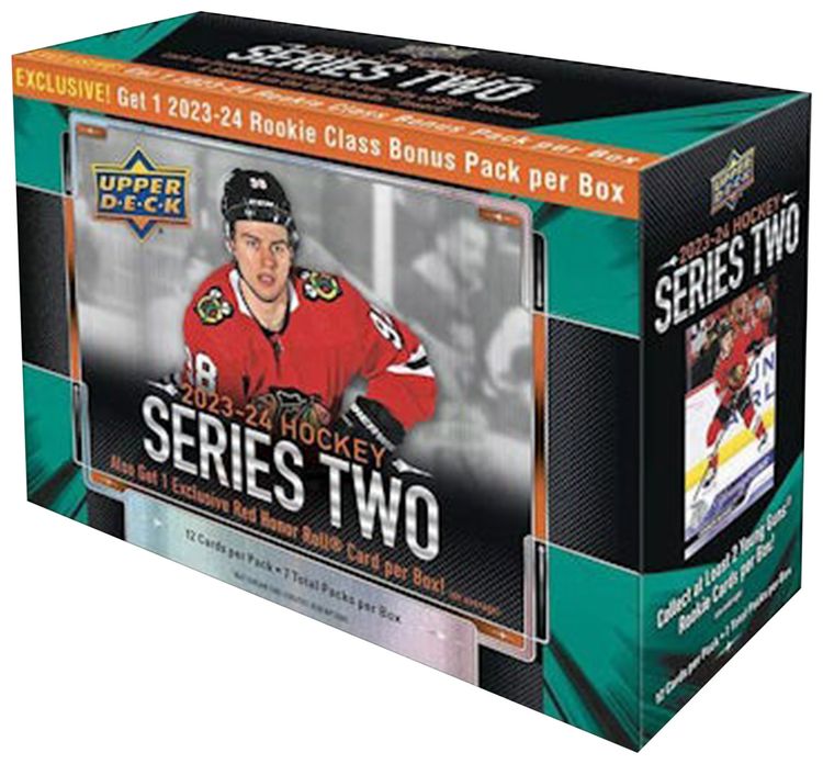 2023 24 Upper Deck Series Two Hockey Mega Box