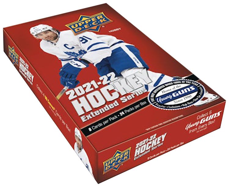 2021 22 Upper Deck Extended Series Hockey Hobby Box