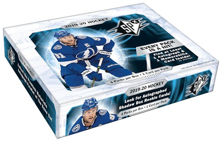 2019 20 Upper Deck SPX Hockey Hobby Box