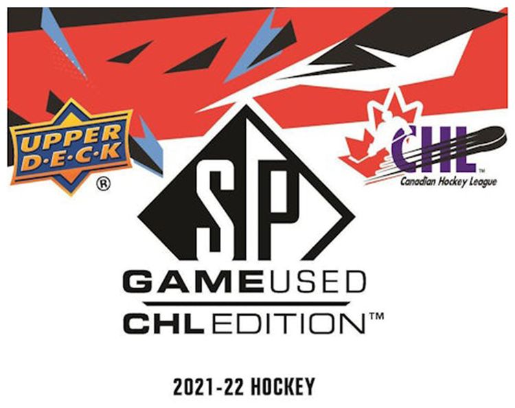 2021 22 Upper Deck Sp Game Used CHL Hockey Hobby Box