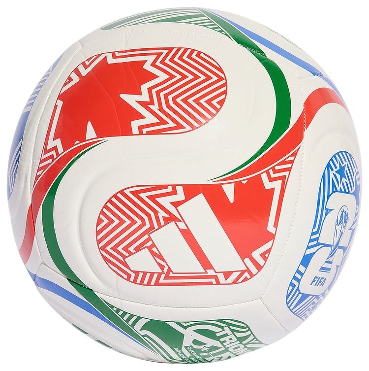 Adidas FIFA World Cup 26 Trionda Club Ball WhiteVivid RedGlow BlueGreen