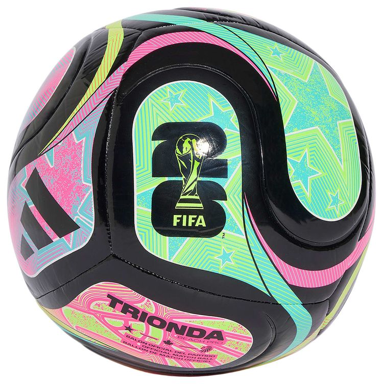 Adidas FIFA World Cup 26 Trionda Pro Beach Ball BlackFlash AquaLucid PinkLucid Lemon