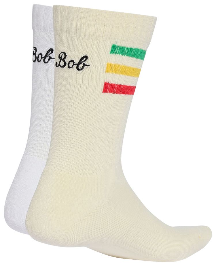 Adidas Bob Marley Socks WhiteCream White