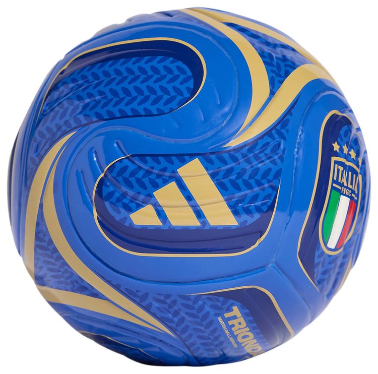 Adidas Trionda Italy Home Mini Ball Hi Res Blue  Victory Blue  Hazy Beige