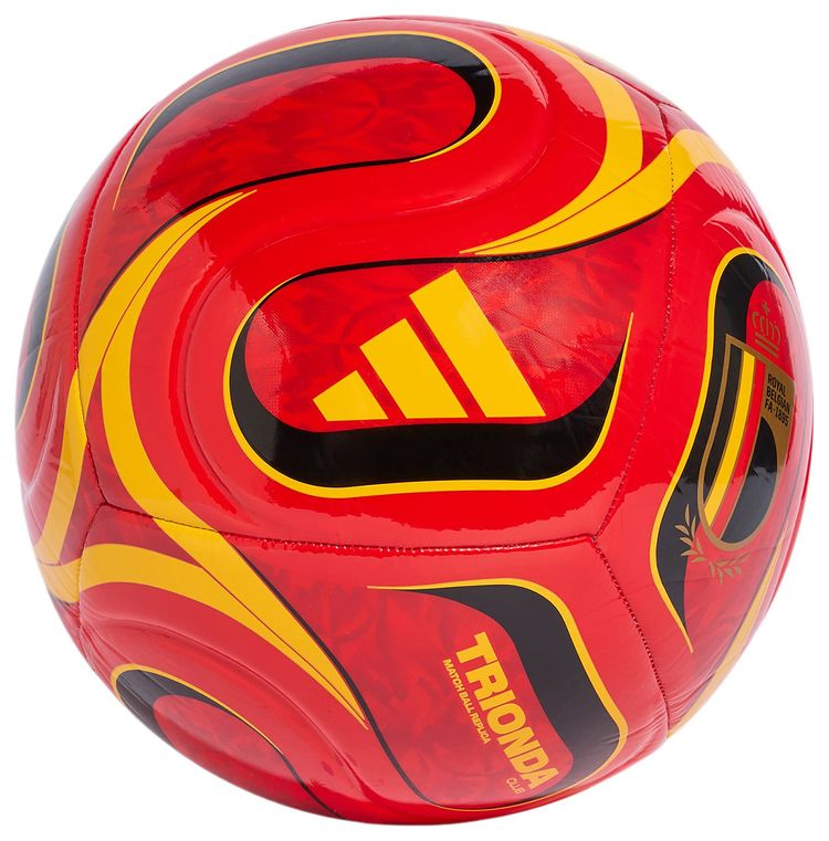 Adidas Trionda Belgium Home Club Ball Red  Team Power Red 2  Black