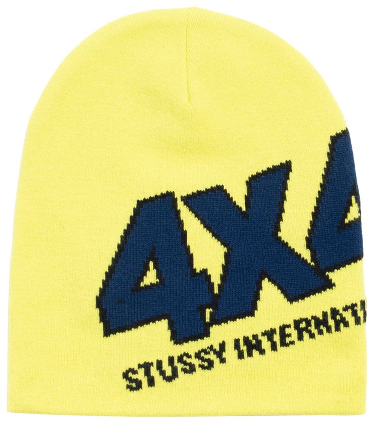 Stussy 4x4 Skullcap Lime