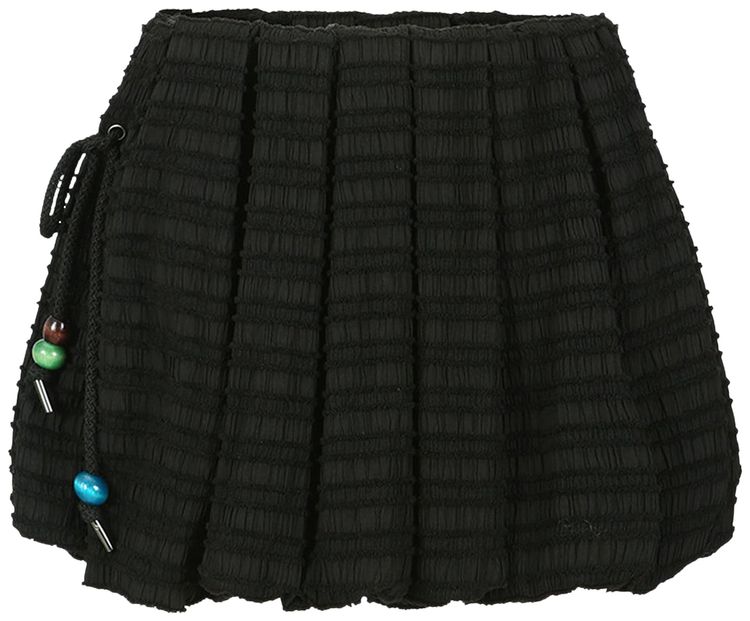 Andersson Bell Frill Balloon Skirt Black