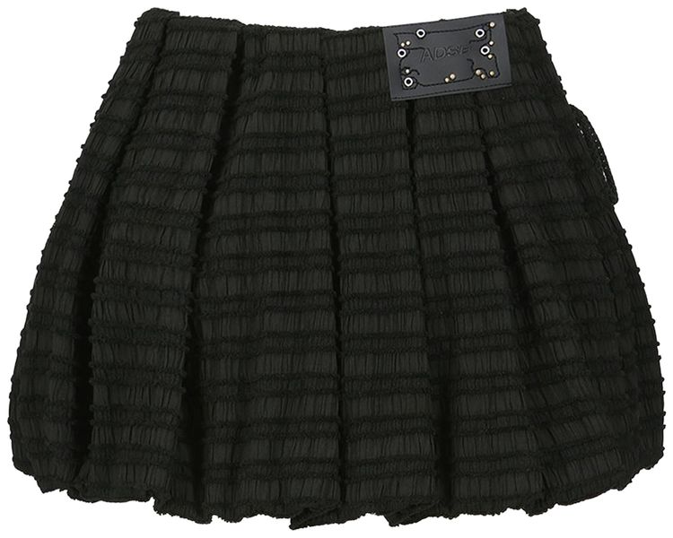 Andersson Bell Frill Balloon Skirt Black
