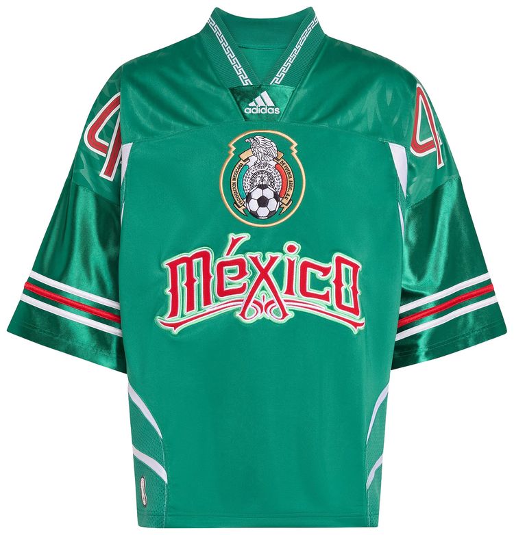 Adidas Bringbacks Remixed Mexico Jersey Green