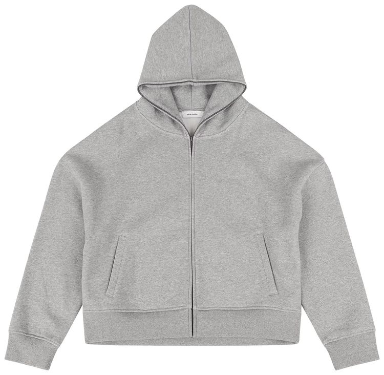 Entire Studios Enternal Zip Silver Hoodie Grey