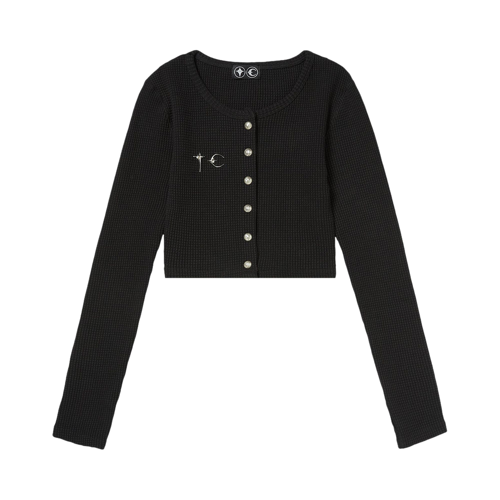 Buy Thug Club Cardigan Top 'Black' - TC24JK0101W | GOAT