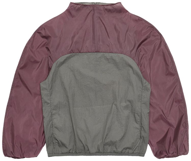 Amomento Sheer Nylon Two Way Top Jacket Purple