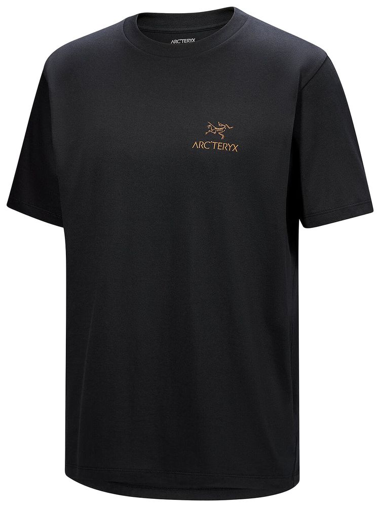 Arcteryx Kragg SL Cotton Bird Word Tee Black