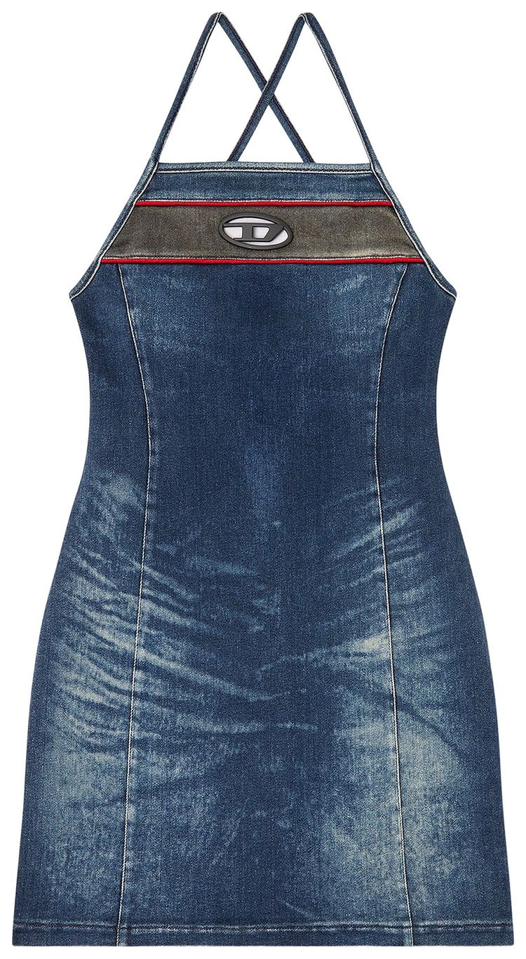 Diesel De Pilu Dress Blue