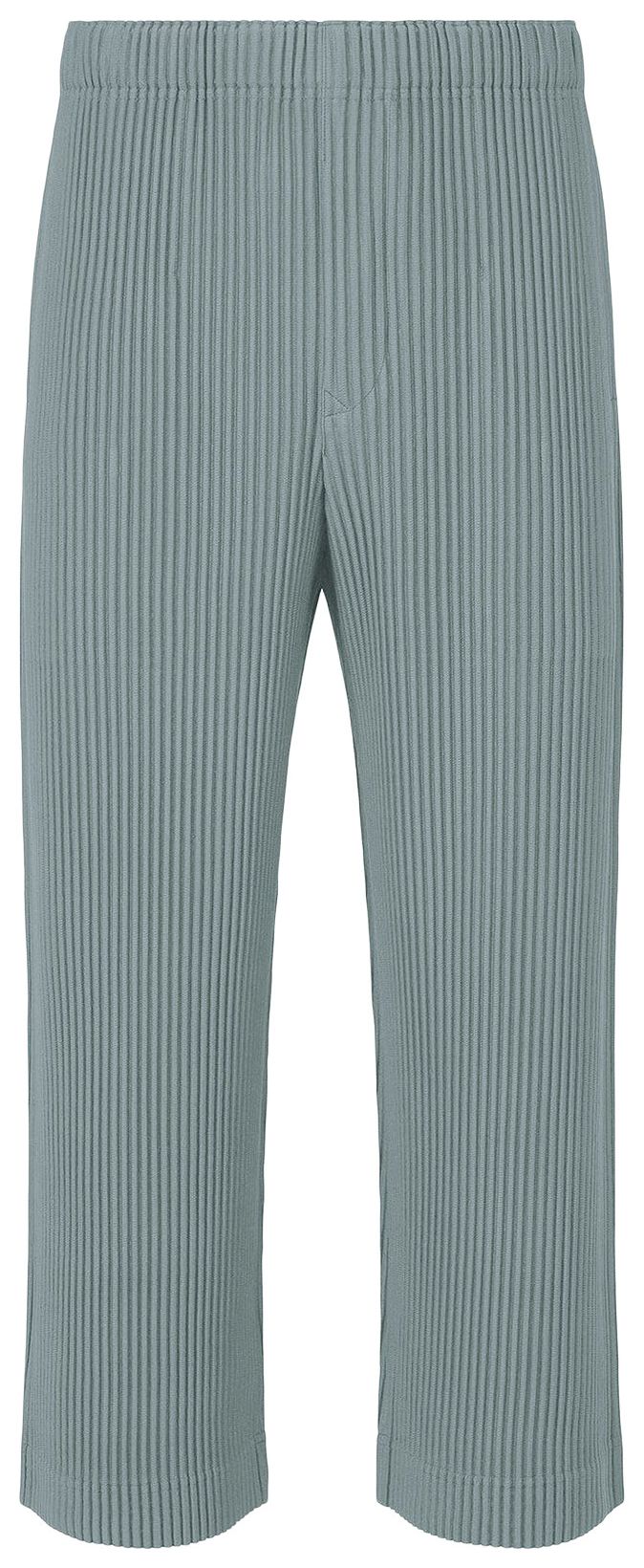 Homme Plisse Issey Miyake Monthly Colors August Pants Slate Blue