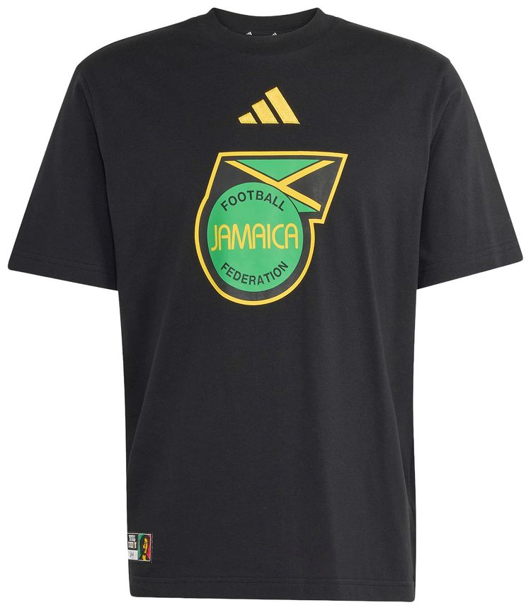 Adidas Jamaica x Bob Marley Dna Graphic T Shirt Black