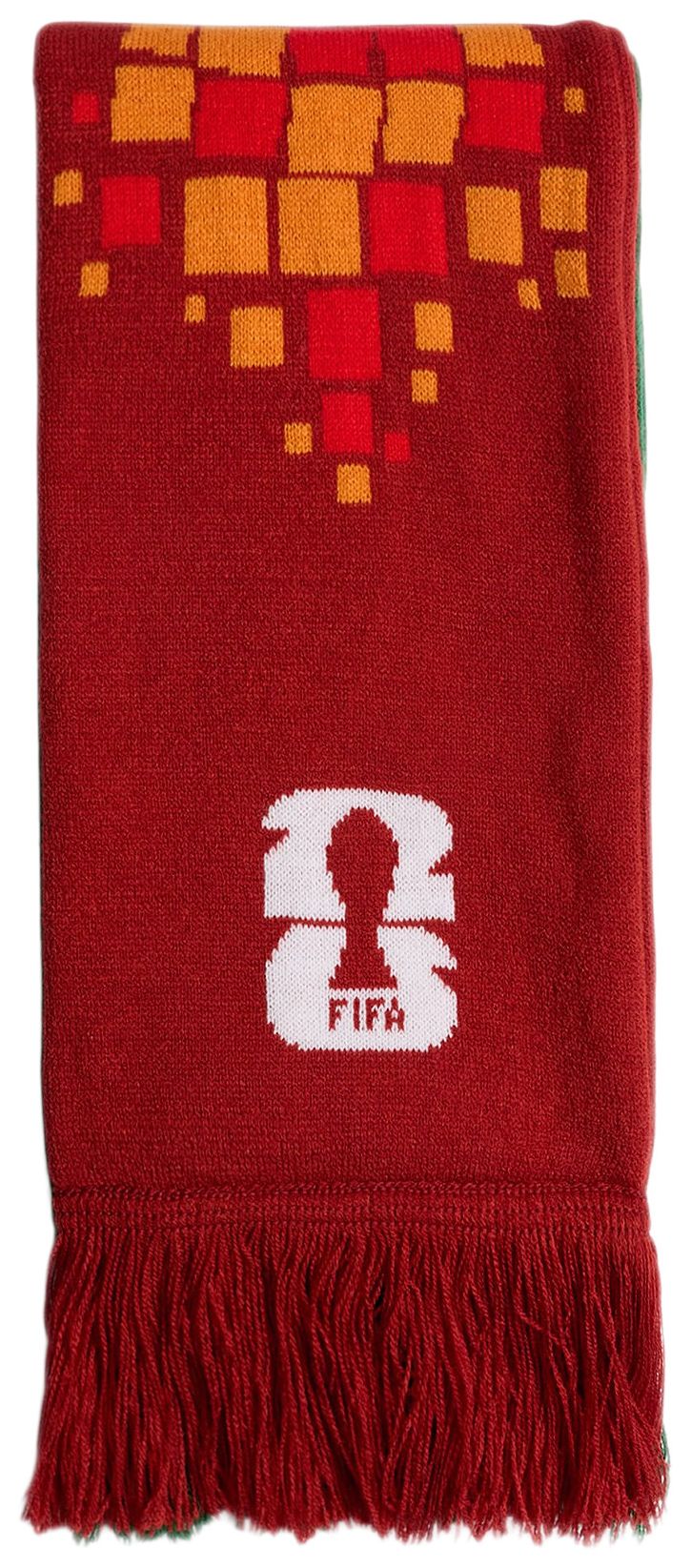 Adidas FIFA World Cup 26 Host Nations Scarf Power RedAmazon GreenRoyal Blue