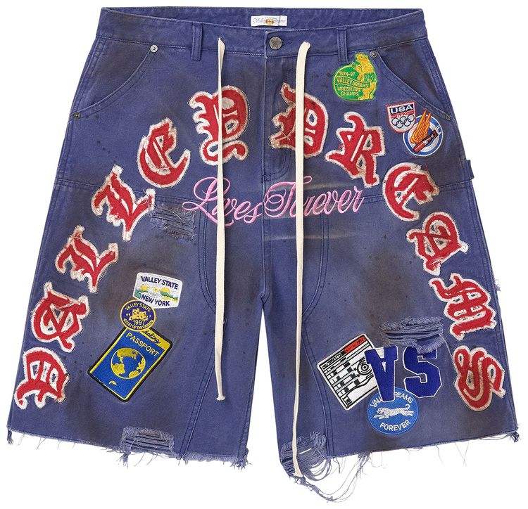 Vale Forever Workshop Jorts Blue