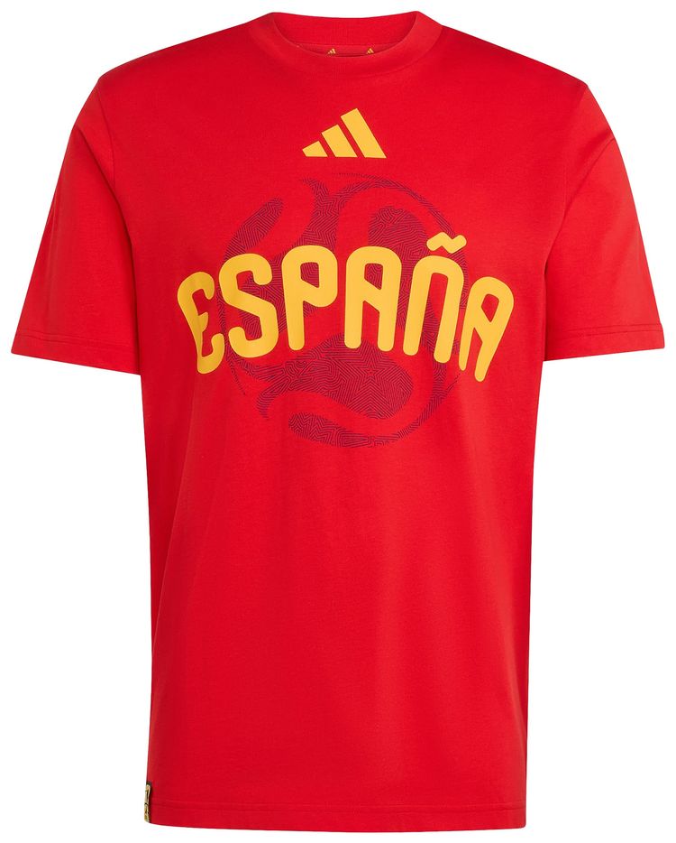 Adidas FIFA World Cup 26 Spain T Shirt Vivid Red
