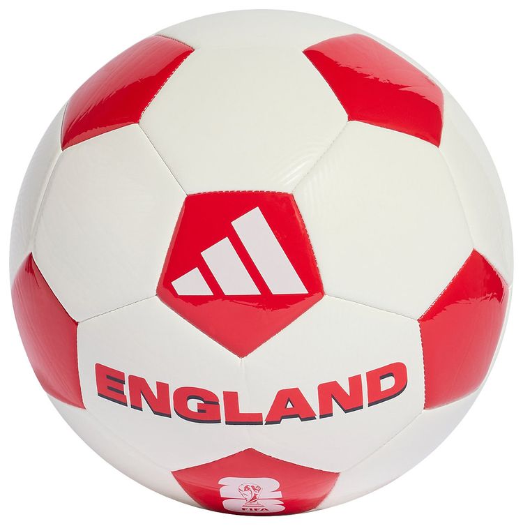 Adidas FIFA World Cup 26 Official Licensed Product England Club Ball WhiteVivid RedTeam Navy Blue