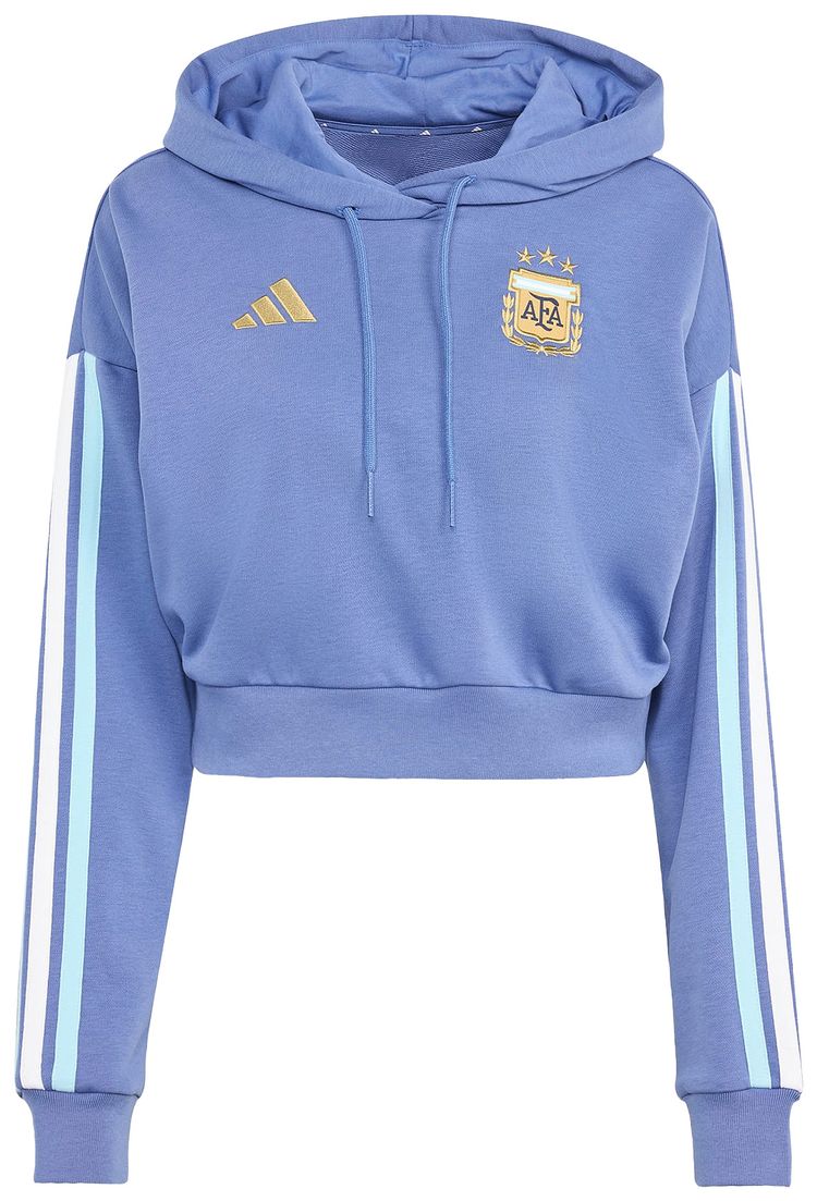 Adidas Argentina Dna Hoodie Crew Blue