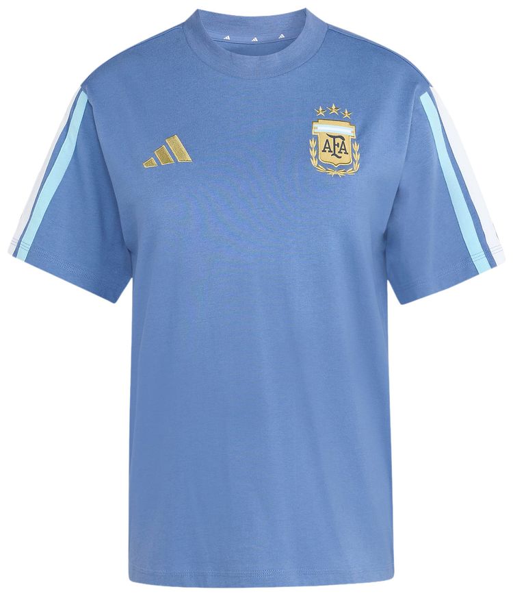 Adidas Argentina Dna T Shirt Crew Blue