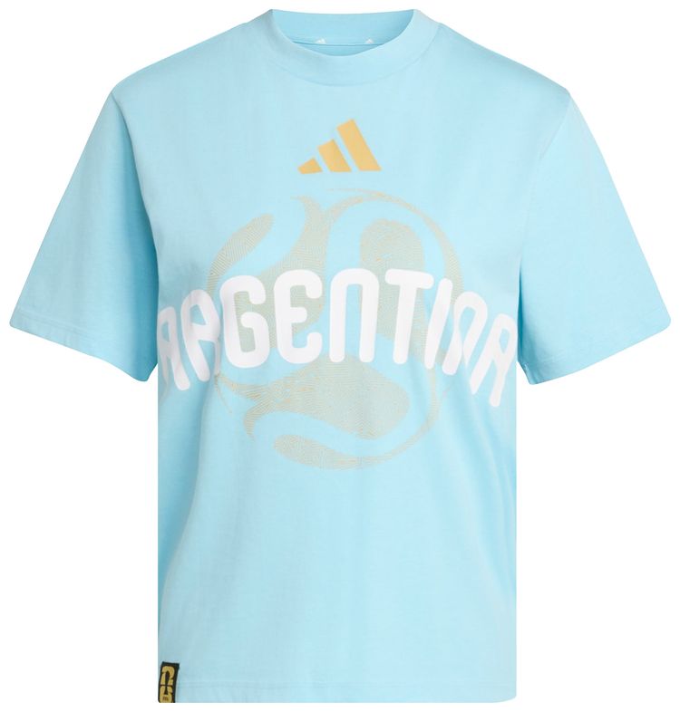 Adidas FIFA World Cup 26 Argentina T Shirt Icey Blue