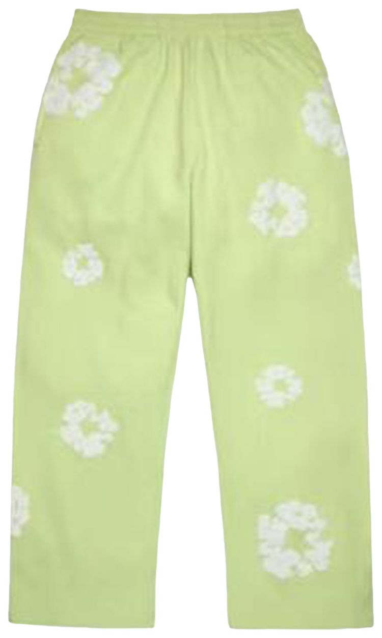 Denim Tears Cotton Wreath Baggy Sweatpants Mint