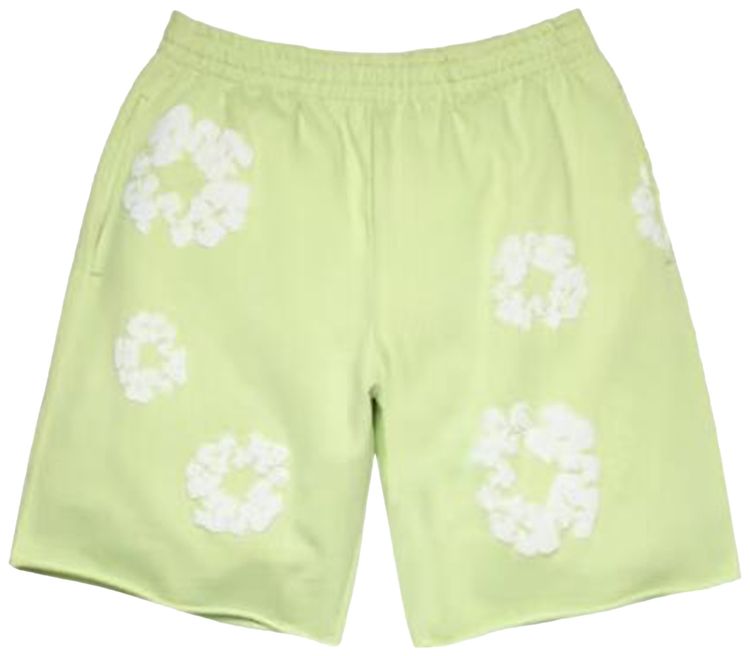 Denim Tears Cotton Wreath Sweatshorts Mint