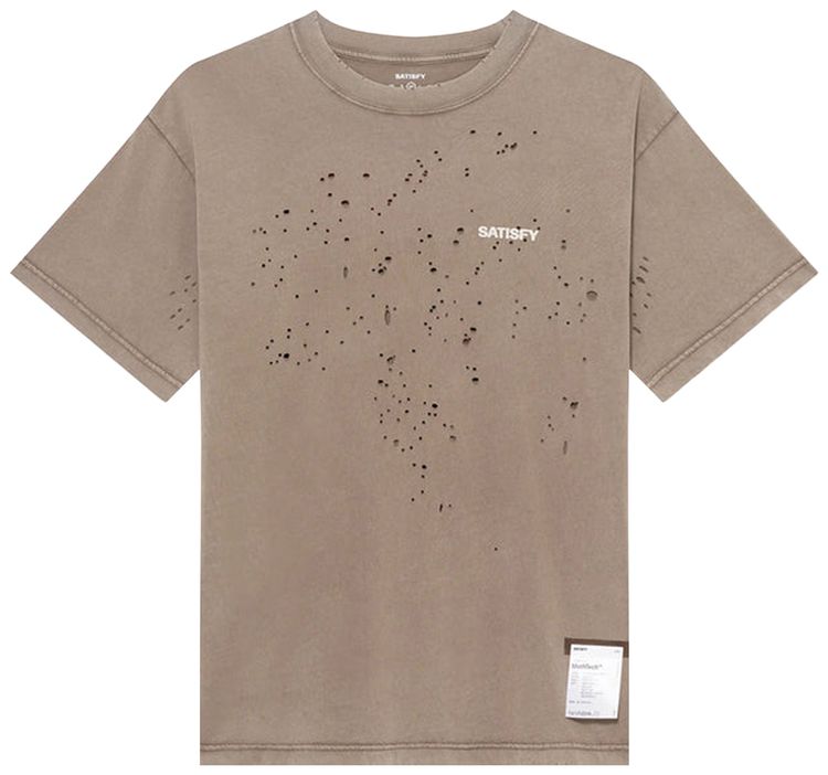 SATISFY MothTech T Shirt Aged Falcon