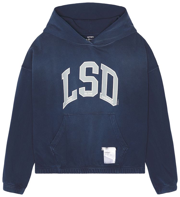SATISFY SoftCell Hoodie Sun Bleached Indigo